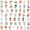 50 Cute Cartoon Graffiti Stickers - Waterproof Decorative Stickers for Water Bottles and Phones