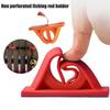 2Pcs Wall Mounted Fishing Rod Display Rack Silicone Rod Storage Clip Fishing Pole Holder  Boat