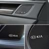 CAONU1 4Pcs Aluminum Car Audio Stereo Speaker Badge Emblem Stickers For Kia KN Sportage Morning Ceed Picanto ProCeed Niro Stonic Optima