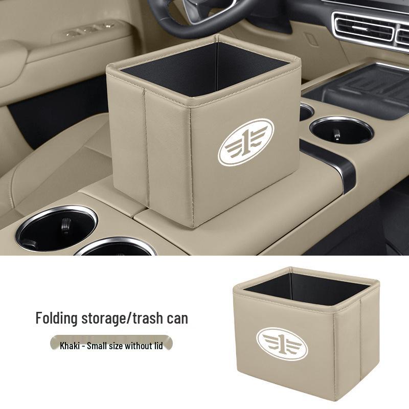 Car Storage Boxes/Folding Trash Cans for FAW Weizhi V2/V5, Xiali N5/N7, Junpai D50/A70