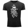 Mens Vintage Shirt Anchor Skull Beard Skull With Beard Rope Sailor-