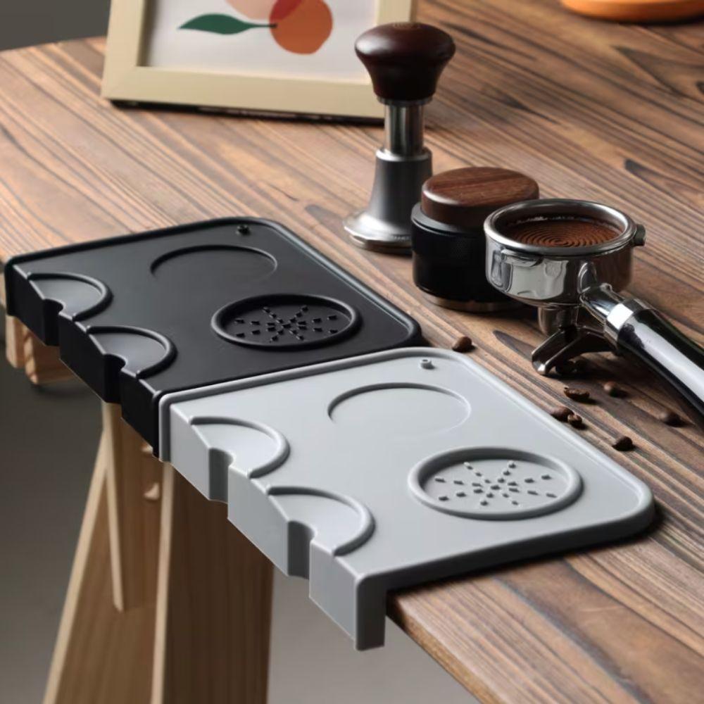 Thickened Coffee Tamper Mat Non-Slip Coffee Press Pad Multi-functional Espresso Tamping Mat Cafe