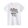 My Grandma Love Me To The Moon and Back Print Funny Kids T Shirt Toddler Unisex Short Sleeve T-shirt Fashion Boy Girl Streetwear
