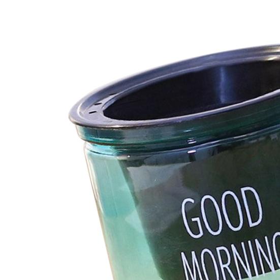 Plant Pot High Durability Large Capacity Plastic Automatic Water Absorbing Round Flower Pots with Cotton Ropes for Home