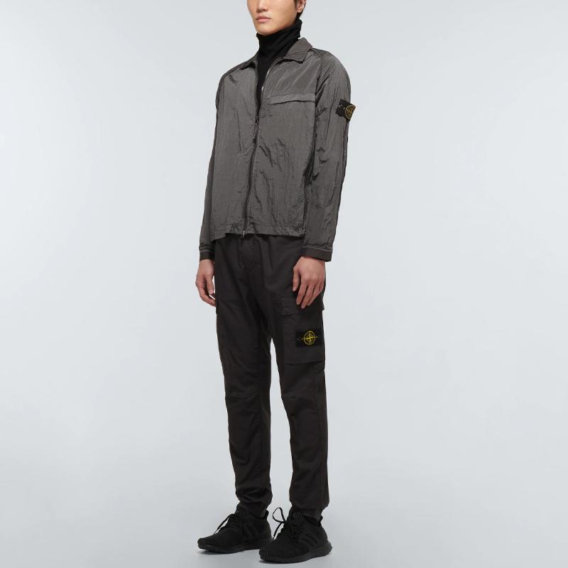 STONE ISLAND SS23 Jackets & Coats Men's Charcoal Gray 761512321-V0065