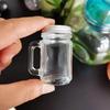 5Pcs Cute Sealed Glass Bottle Portable Coffee Concentrate Bottle Storage Tank Mini Mason Jar  Juice