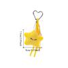 Cartoon Plush Star Keychain Heart Keychain Chirping Star Pendant Star Doll Pendant  Birthday Gift