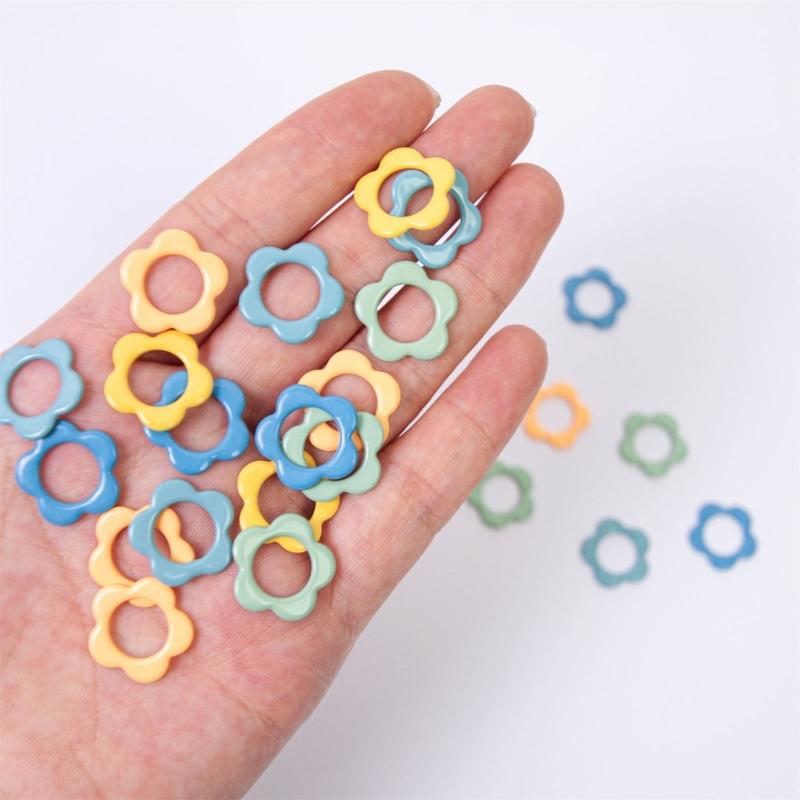 Practical Sturdy Iron Knitting Stitching Clip Assorted Colorful Crafting Tool For Beginner and Experts