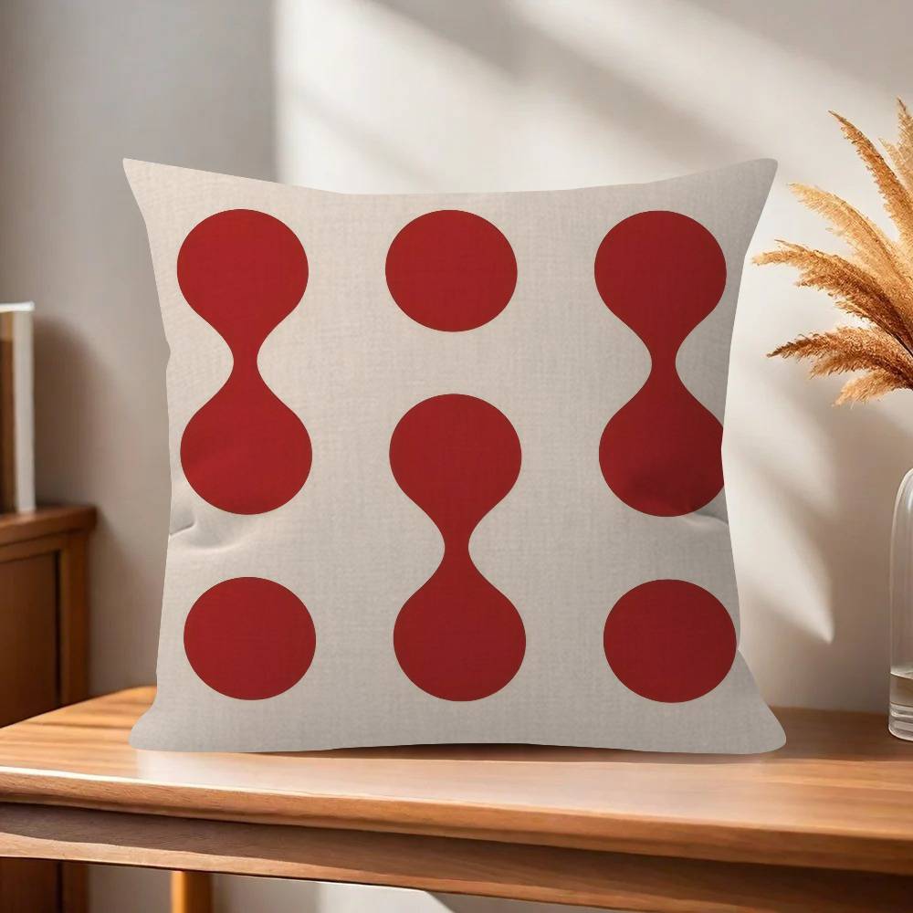 abstract Bauhausstyle Pillow Anime Pillow Sofa Bed Head Pillow Cover Cushion Cover Fashion