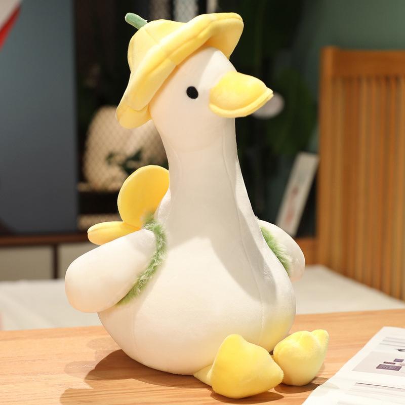 New Cute Internet Celebrity Duckling Plush Doll Toy Pillow Girl Doll Girl Birthday Gift