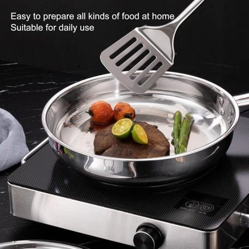 Stainless Steel Pot Set, Commercial Induction Cookware, Oven-Safe Pot with Heat-Resistant Handles, Multipurpose Kitchen Cookware for Home Chefs