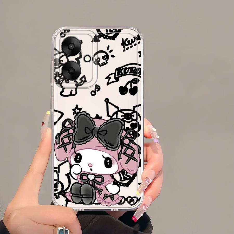 Sanrio Cool Kuromi Case for Xiaomi Mi 11 Lite 11T Pro Soft Phone Cover