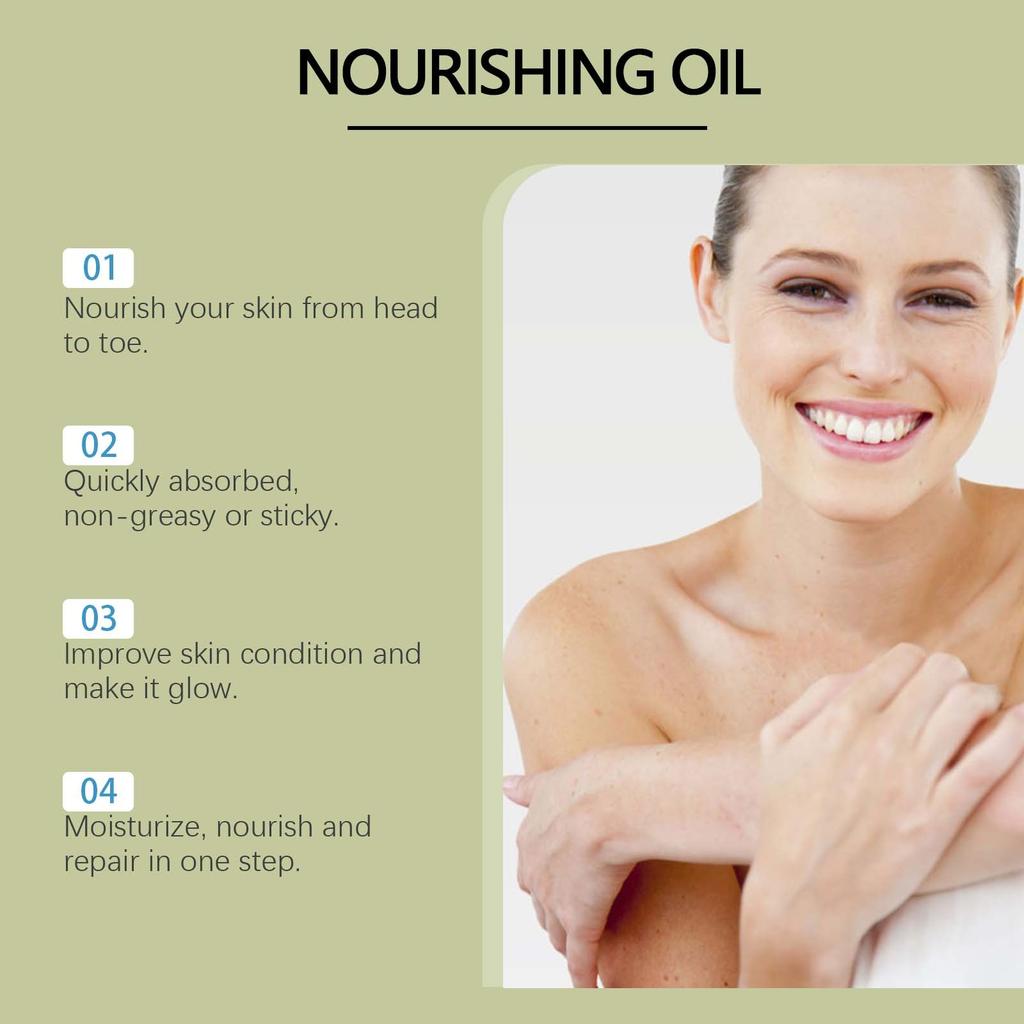 Оливковое питательное масло для ухода за кожей Мягкое увлажняющее, смягчающее, увлажняющее, нежное и защищающее кожу увлажняющее масло для ухода за кожей(20мл