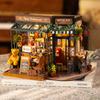 ROBOTIME Rolife 3D Puzzles Tipsy Restaurant DIY Miniature House DG167