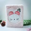 Unique Plush Embroidered Notebook Cute Writing Drawing Note Personalized Notepad  School