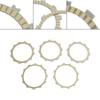 Clutch Friction Plate Kit Set Fit for Kawasaki Z250 ABS Z300 15-17 13088-0558