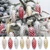 5pcs/box for Home Xmas Ornament Gift Navidad Christmas Tree Decoration Plastic