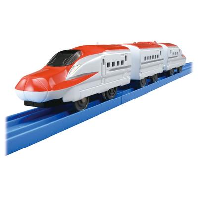 TAKARA TOMY Игрушечный поезд Shinkansen серии E6 для детей от 3 лет и старше. Соответствует стандартам безопасности игрушек и имеет сертификат ST Mark PLARAIL "Plarail ES-03"