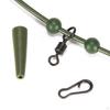 Fishing Rig Tube Carp Helicopter Hair Sleeves Hose Swivel Clips Kits