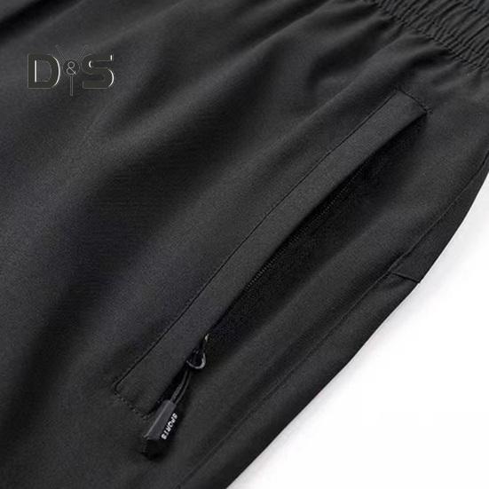 Мужские пляжные шорты с эластичной резинкой на талии, быстросохнущие, повседневные короткие брюки с укрепленными карманами, уличная одежда