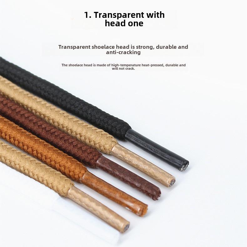 Высокие кожаные рабочие ботинки Martin с толстыми круглыми шнурками — повседневная спортивная обувь унисекс в верблюжьем и черном цветах