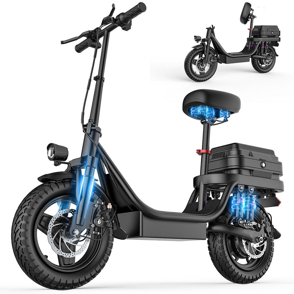 Toofly GQ8 Multi Terrain Folding Electric Scooter 48V15AH Battery 250W Motor 14 Inch Road Tire City Outdoor E-Scooter