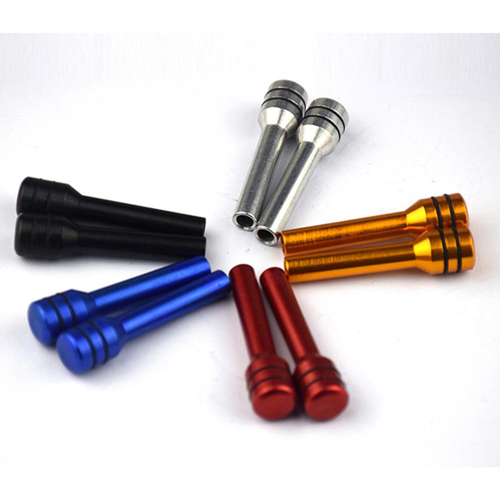 4 шт. Серебристые алюминиевые сплавные ручки-штифты блокировки внутренней двери для автомобиля, грузовика