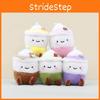 Cup Milk Tea Backpack Decor Stuffed Toy Pp Cotton Short Plush Keychain For Kids