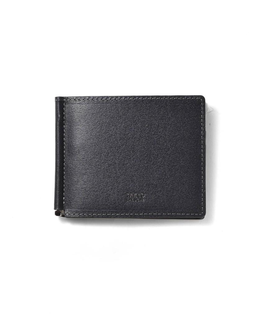 Зажим для денег Takeo Kikuchi Max, Чистый купюрник, Без кармана для монет, Кожа коровья, Нет. 728614, Черный