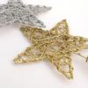 Sparkling Small Christmas Star Toppers Delicate Star Toppers for Christmas Tree Elegant Holiday Decoration