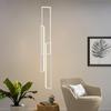 Modern LED Stair Long Chandelier Geometry Villa Duplex Pendant Lamps Luster Luxury Loft Living Room Hanging Light Fixture