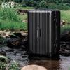 Чемодан Cece PC с жестким корпусом, на 4 колесах, с алюминиевой рамой и замком TSA