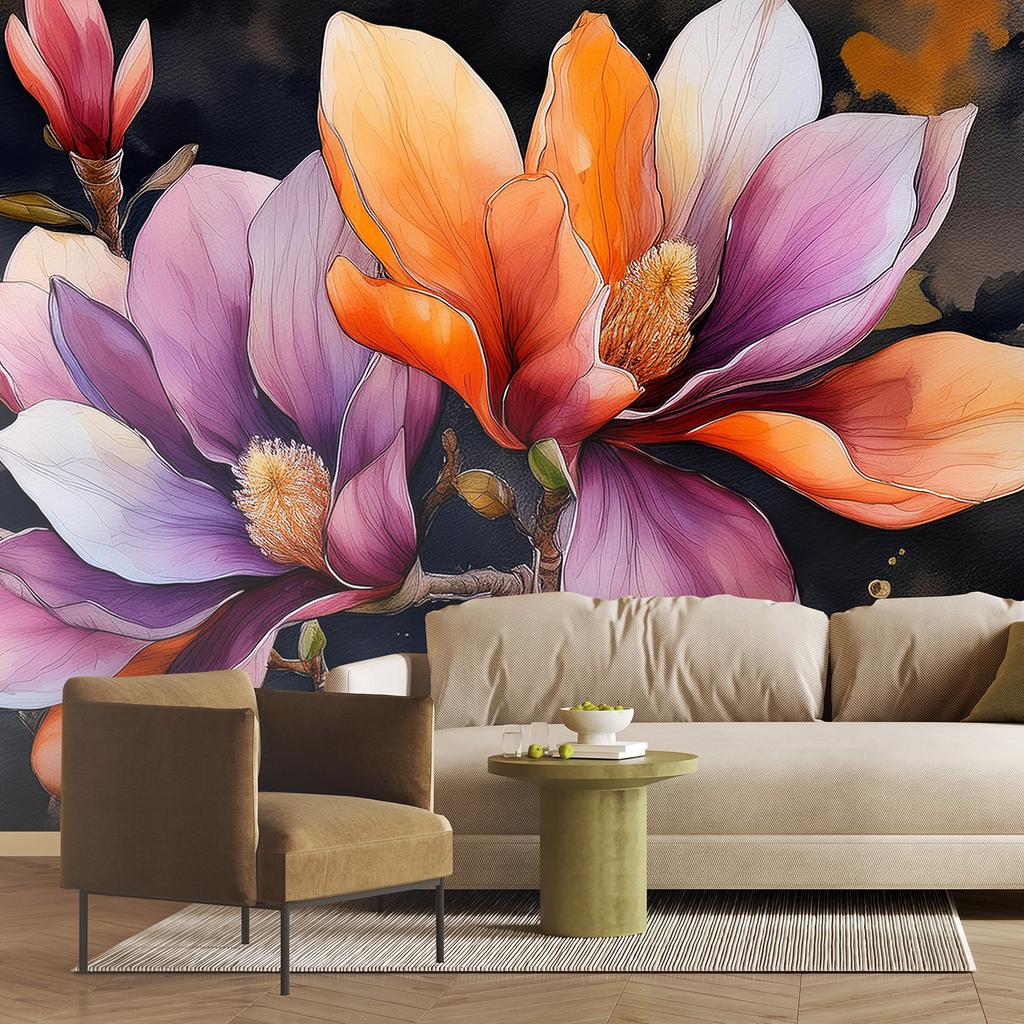 Wallpaper Magnolia Nature