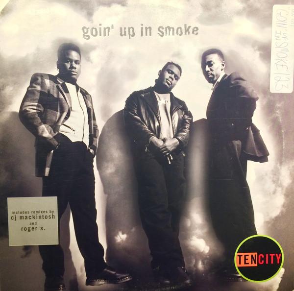 12-дюймовая пластинка TEN CITY Goin Up In Smoke 4477266 Columbia 1994 США Танцевальная Электроника Б/у