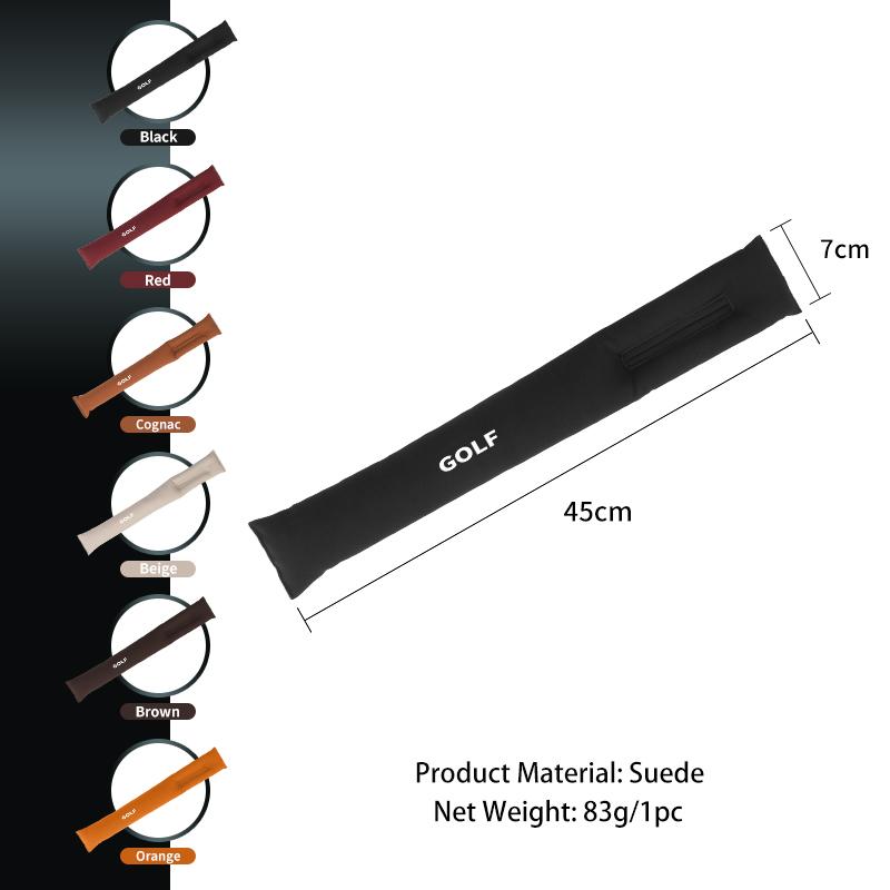 Suede Car Interior Seat Gap Plug Filler Sealing Strip For Volkswagen VW Golf Jetta T-ROC Touareg Touran CC Sharan Beetle GTD GTE ed30