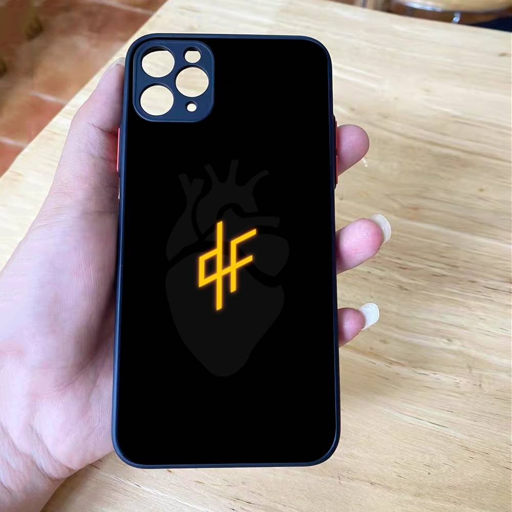 Hip Hop PNL QLF Rapper Fashion Matte Shockproof Phone Case For iPhone X XS 15 14 11 12 13 pro MAX 16mini Translucent