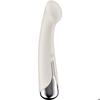 Vibromasseur - SATISFYER - SPINNING G-SPORT 1 - Beige - Silicone - Résistant à l'eau IPX7