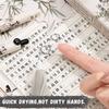 3 шт. Новая гелевая ручка 0,5 мм, черные чернила, наконечник CS, быстросохнущая, нейтральная ручка, шариковая ручка, школа, офис