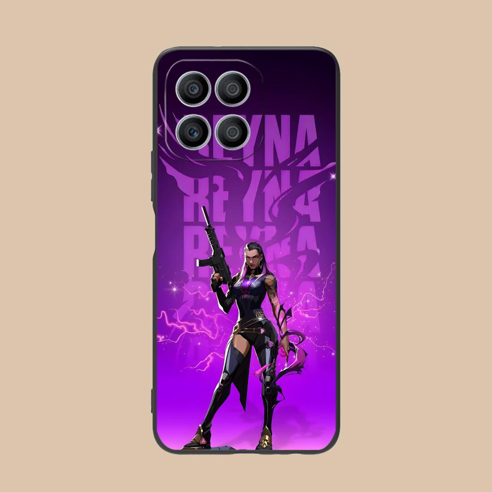 Чехол для телефона Valo Reyna для Honor 90 80 70 60 50 30 20 10 9 8 7 Pro S SE Lite 5G Мягкий ударопрочный чехол из ТПУ