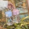 400ML Kids Sippy Cup Straws and Lids Beverage Cups Creative Water Bottles  Toddlers Feeding
