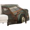 Morris Minor. Throw Blanket Sofa Bed Multi-Purpose Vintage Comforter For Decorative Sofa Warm Blankets