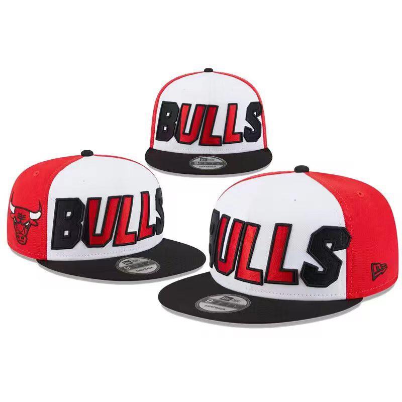 Вышитая бейсболка Chicago Bulls для мужчин и женщин, регулируемая кепка от солнца
