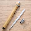 Bamboo Sustainable Pens Black Ink Stylus Touch Pen Упаковка из 5 шариковых ручек для офиса