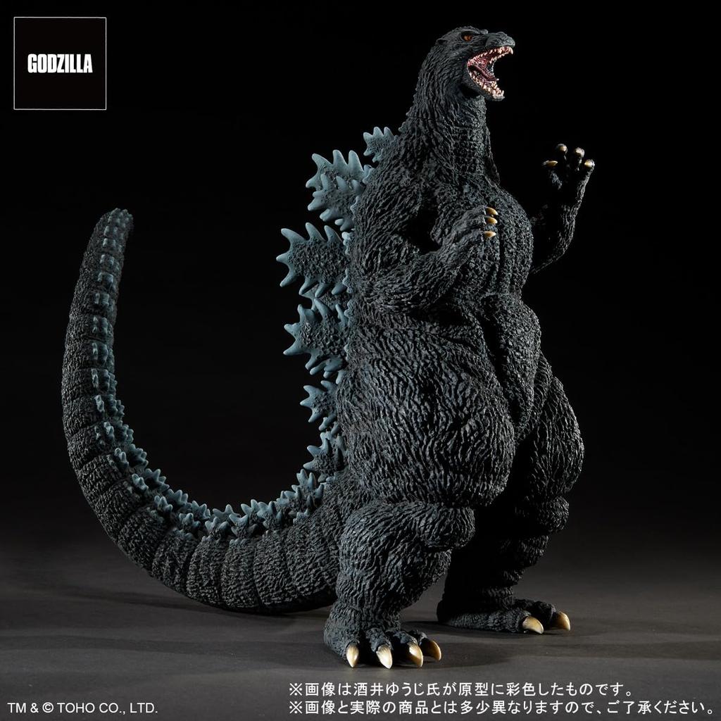 X-PLUS GARAGE TOY Toho 30cm Series Yuji Sakai Modeling Collection Godzilla (1995) Last Scene Height Approx. 310mmLength Approx. 440mm Non-scale PVC