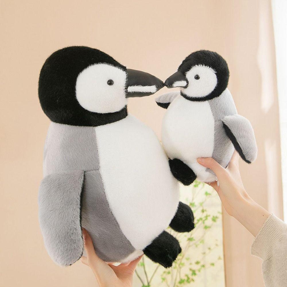 PP Cotton Simulation Penguin Plush Toy Fluffy Penguin Plush Doll Birthday Parties