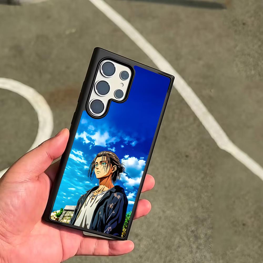 Attack On Titan Allen Clear Phone Case For SAMSUNG Galaxy S26 S25 S24 S23 S22 S21 S20 FE Plus Ultra Cover