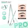 FOCALLURE - Карандаш для бровей 2 в 1 - 4 цвета