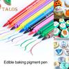 Baking Pen Safety Food Writing Plastic Useful Thick Tip Drawing Pen for Home