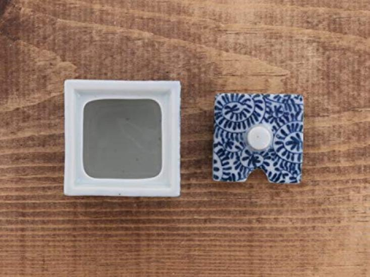 Посуда East Square Горчичница с дизайном «Осьминог и арабеска» продана (Ложку отдельно) или-015