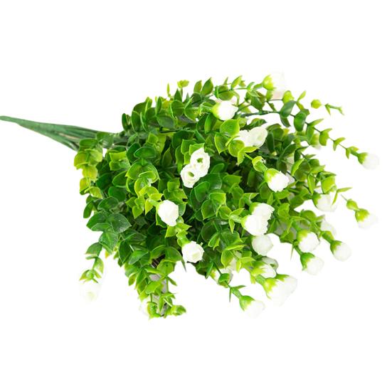 Artificial Plant Realistic Looking Easy To Care Charming Great Flowers Bouquet Outdoor Ornament for Office